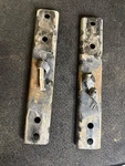1999 - 2007 Ford F250 F350 Rear Bumper Mounting Brackets. Pair. Oem. Fixed Price $31.49.