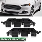 Left + Right Front Bumper Retainer Bracket 13-16 Ford Fusion DS7Z17C947B. Fixed Price $9.99.
