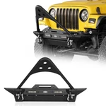 For 1987-2006 Jeep Wrangler Yj Tj Front Winch Bumper W/stinger Bull Bar+d-rings. Fixed Price $199.79.