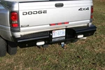 Fab Fours DR94-T1650-1 Black Steel Ranch Rear Bumper For Ram 2500/3500. Fixed Price $1207.93.