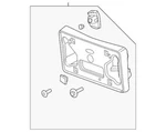 Genuine Gm 2017-2024 Chevrolet Camaro ZL1 Front License Plate Bracket 84059862. Fixed Price $52.04.