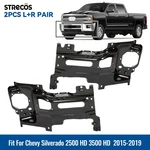 Pair Front Bumper Brackets For 2015-2019 Chevrolet Silverado 2500 Hd 3500 L+r. Fixed Price $104.99.
