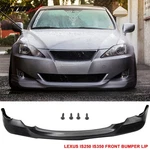 Fits 06-08 Lexus IS250 IS350 Ins Style Front Bumper Lip Spoiler Kit Pu Unpainted. Fixed Price $92.99.