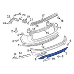 For Volkswagen Tiguan 2018-2021 5NN807482B041 Rear Valance Panel. Fixed Price $521.38.