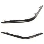 Set Of 2 Bumper Face Bar Trims Molding Step Pads Rear Driver & Passenger Pair. Fixed Price $142.95.