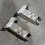 04-10 Bmw X3 E83 Front Bumper Left/right Side Reinforcement Brackets Oem. Fixed Price $80.00.
