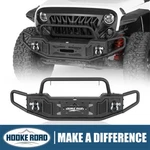 Hooke Road Tubular Front Bumper W/ Winch Plate For 2007-2018 Jeep Wrangler Jk. Fixed Price $299.99.