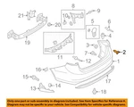 Ford Oem 09-19 Edge Rear Components-bumper Cover Screw W713090S307. Fixed Price $16.99.