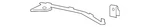 Genuine Honda Finish Molding 71514-TVA-A10. Fixed Price $9.11.