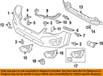 Subaru Oem 12-16 Impreza Bumper Components-retaining Brkt 57707FJ030. Fixed Price $10.00.