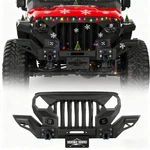 Fit 2018-2026 Jeep Wrangler Jl &gladiator Jt Mad Max Front Bumper Grill W/ Wings. Fixed Price $649.99.