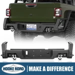 Hooke Road Rear Bumper W/bedside Slider Step D-ring For 20-26 Jeep Gladiator Jt. Fixed Price $465.88.