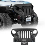 Mad Max Front Bumper Grille W/winch Plate & Lights For Jeep Wrangler Jl Jt 18-26. Fixed Price $669.28.
