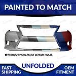 New Painted To Match 2013-2015 Lexus Unfolded Front Bumper W/o Sensor Holes. Fixed Price $343.98.
