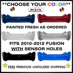 New Rear Bumper 2010-2012 Ford Fusion Painted *choose Your Color* FO1100648. Fixed Price $351.71.