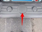 Toyota Tundra Rear Bumper Hole Cover 52591-04010 Genuine Oem Inner Seal. Fixed Price $15.00.