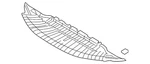 Genuine Audi Lower Plate 4H0-807-611-D. Fixed Price $180.68.