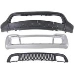 Bumper Grille Kit For 2014-2016 Jeep Grand Cherokee Front Black Chrome. Fixed Price $250.37.