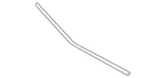 Genuine Mercedes-benz Center Molding 221-885-00-21. Fixed Price $67.20.