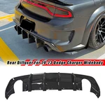 Widebody Only Glossy Black Rear Bumper Diffuser Lip For 2020-2023 Dodge Charger. Fixed Price $113.98.