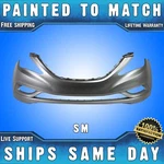 New Painted *sm Bright Silver* Front Bumper Cover For 2011-2013 Hyundai Sonata. Fixed Price $370.99.