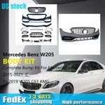 Front Bumper Kit Convert 15-21 Mercedes Benz W205 Class To C63 Amg-style. Fixed Price $407.52.