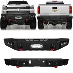 Vijay Front/rear Bumper With Winch Plate For 2015-2019 Chevy Silverado 2500/3500. Fixed Price $619.99.