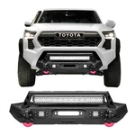 Vijay Steel Front Bumper For 2024-UP Toyota Tacoma With 144W Long Headlight. Fixed Price $609.00.