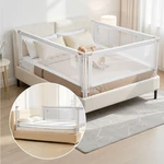 Vevor 3 Piece Toddler Bed Adjustable Height Side Railing Guard Bumper. Fixed Price $103.99.