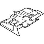 Genuine Bmw Trim Panel Foot Controls 51457123451 New. Fixed Price $102.39.