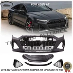 For 2019 2020 2021 Audi A7 Front Bumper Body Kit Up To RS7 Style With Grill. Fixed Price $567.00.