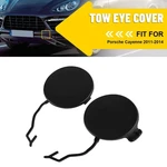 Bumper Front Tow Eye Cover For 2011-2014 Porsche Cayenne Driver & Passenger Side. Fixed Price $16.14.