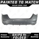 New Painted *kad Gun Metal* Rear Bumper Cover For 2020-2025 Nissan Sentra Sv. Fixed Price $390.99.