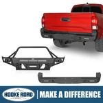 Hooke Road Front Rear Bumper W/winch Plate For 2016-2023 Toyota Tacoma. Fixed Price $499.38.