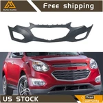Primed Front Bumper Cover With Fog Light Holes For Chevrolet Equinox 2016-2017. Fixed Price $103.74.