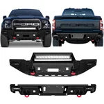 Vijay 2017-2020 Ford Svt F150 Raptor Front Rear Bumper /winch Plate & Lights. Fixed Price $449.99.