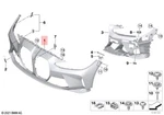 Genuine Bmw M3 G80 G82 G83 Comp. Xdrive Panel Bumper Primed Front 51117884091. Fixed Price $938.47.