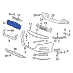 For Honda Accord 2018-2022 71315TVAA00 Radiator Support Air Duct Bracket. Fixed Price $64.53.