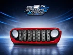 Read Front Grille For Jeep Wrangler Jl Jt 2018-2025 W/o Camera Hole. Fixed Price $399.00.