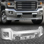 Front Chrome Bumper Face Bar W/o Sensor Holes For 15-19 Gmc Sierra 2500 3500 Hd. Fixed Price $248.70.