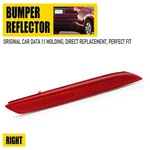 For 11-14 Acura Tsx Lens Red Rear Bumper Reflector Right Marker Side Ev. Fixed Price $11.39.