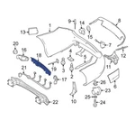 10-13 Mercedes E350 E550 C207 Rear Bumper Molding Inspect Absorber. Fixed Price $97.99.