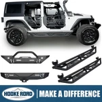 Hooke Road Front Rear Bumper Running Boards For 2007-2018 Jeep Wrangler Jk 4DR. Fixed Price $109.36.