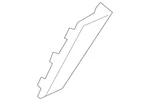 New Genuine Bmw Cover Lateral Right (2004-2006) Oe 51113401930. Fixed Price $39.90.