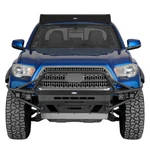 For 2016-2023 Toyota Tacoma Front Bumper W/stainless Steel Skid Plate & Lights. Fixed Price $599.36.