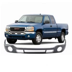 Bumper Cover For 2003-2007 Gmc Sierra 1500 W/fog Front Primed. Fixed Price $85.29.