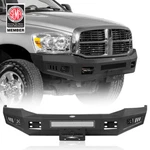 Texture Steel Front Bumper W/ Led Spotlights Fit Dodge Ram 2500 3500 2006-2009. Fixed Price $459.99.