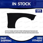 New Primed 2010-2014 Ford Mustang Capa Cert Passenger Side Fender W/ Emblm Holes. Fixed Price $238.99.