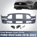 Front Bumper Cover Kit 2018-2023 Ford Mustang Primed Bracket W/o Tow Hole. Fixed Price $125.99.