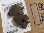 1965-1975 Corvette Trailing Arm Bumper Stops Pair Nos Gm P/n 3864280 See Descr. Fixed Price $40.00.